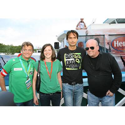 Feier auf Beach Boat und im Stamperl