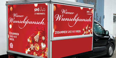 SP&Ouml;-Kampagne: Punsch & Ludwig im Gemeindebau