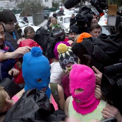 Pussy Riots in Sotschi festgenommen