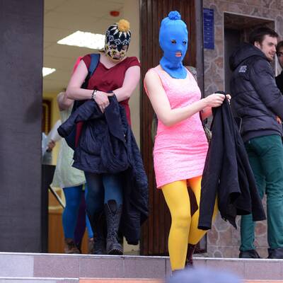 Pussy Riots in Sotschi festgenommen