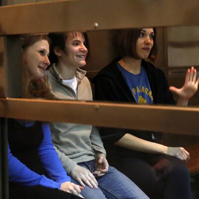 Berufungsverhandlung gegen Pussy-Riot-Band