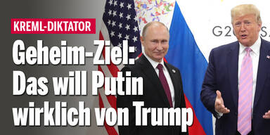 Geheim-Ziel: Das will Putin wirklich von Trump