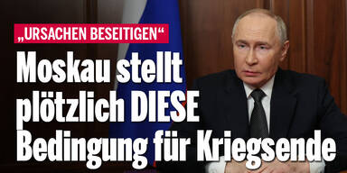 Moskau stellt plötzlich DIESE Bedingung für Kriegsende
