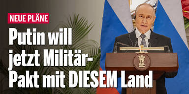 Putin will jetzt Militär-Pakt mit DIESEM Land