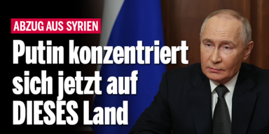 Putin gibt sich pl&ouml;tzlich als gro&szlig;er Vermittler