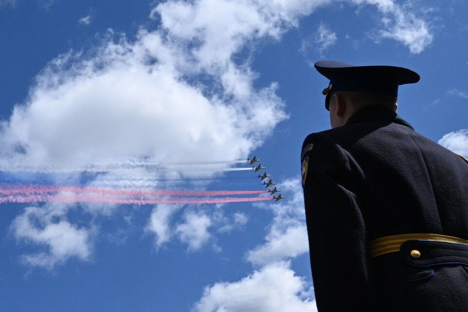 Militärparade in Moskau