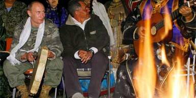 Putin wird zum Pferdeflüsterer