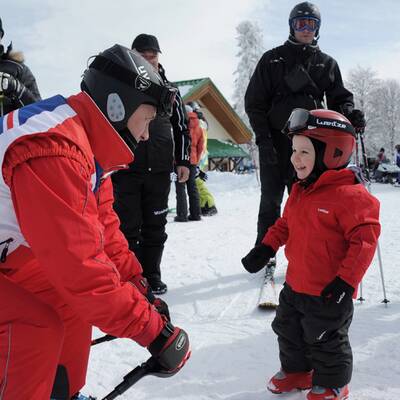 Putin, Berlusconi und Medwedew im Urlaub