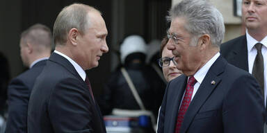 Putin verspricht in Wien Frieden