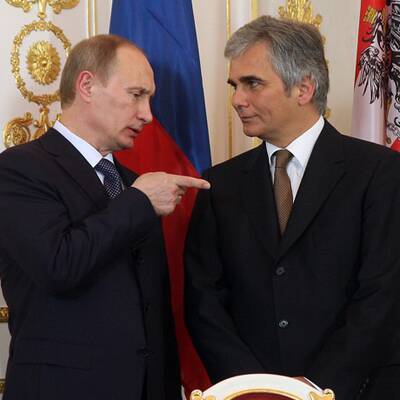 Putin in Wien