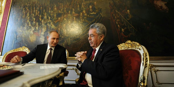 Putin verspricht in Wien Frieden