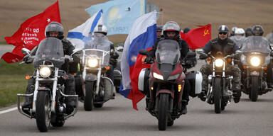 Putin-Biker wollen nach Wien kommen