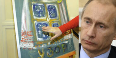 Putin versuchte sich nun auch als Künstler