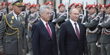 Putin verspricht in Wien Frieden