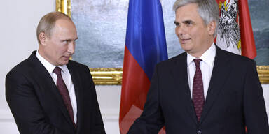 Werner Faymann Wladimir Putin