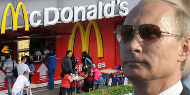 Moskau: Putin sperrt McDonald's zu