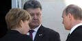 Putin Poroschenko Merkel
