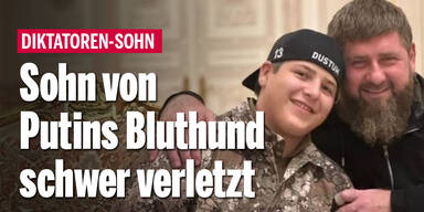 Sohn von Putins Bluthund schwer verletzt