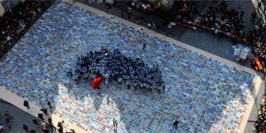 Größtes Puzzles der Welt hat 1,1 Millionen Teile