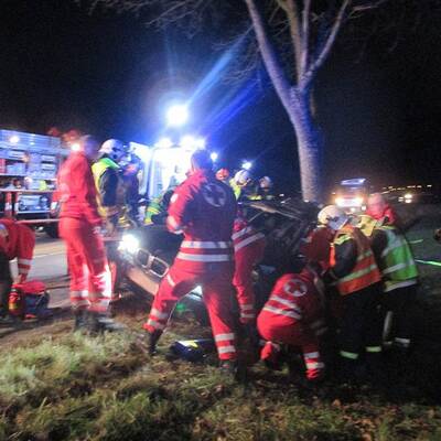 Fahrzeug kam in Kurve ins Schleudern 