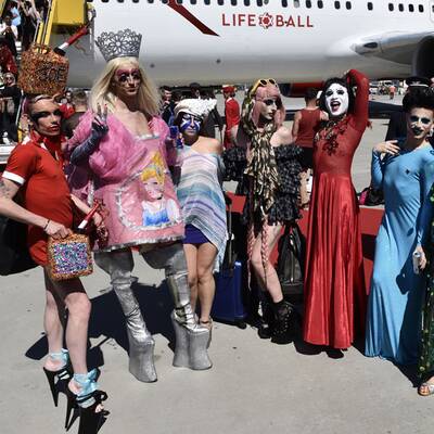 Life Ball - Die Gäste sind gelandet