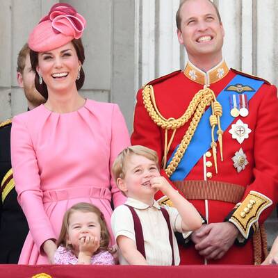 George und Charlotte: So groß sind sie