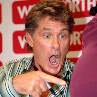 David Hasselhoff ist 65