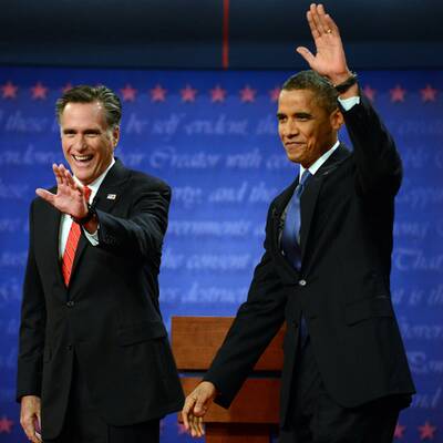 Der US-Präsident und sein Herausforderer treffen zum ersten Mal im TV aufeinander