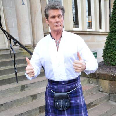 David Hasselhoff ist 65