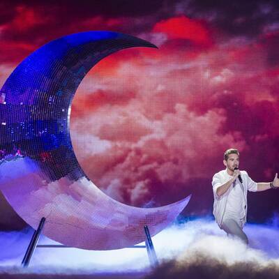 Nathan Trent beim ESC