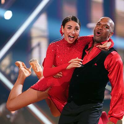 Tony Bauer und Anastasia Stan