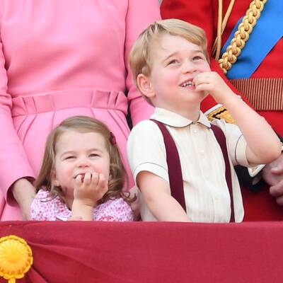 George und Charlotte: So groß sind sie