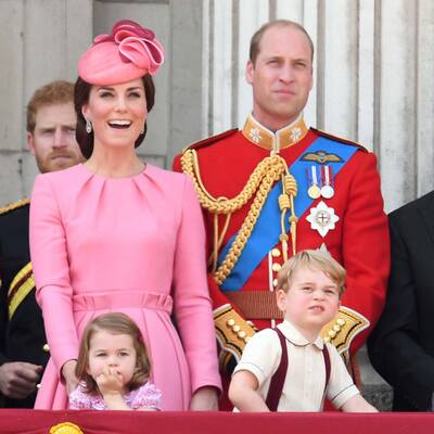 George und Charlotte: So groß sind sie