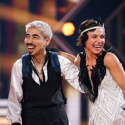 Tony Bauer und Anastasia Stan