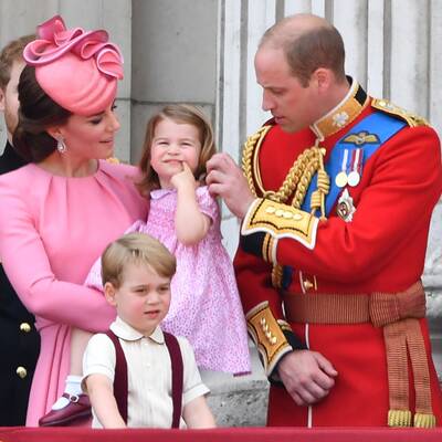 George und Charlotte: So groß sind sie