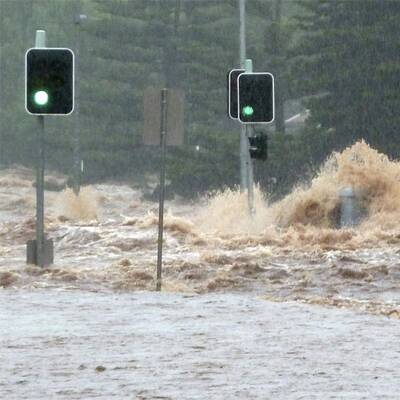 Hochwasser in Queensland, Australien
