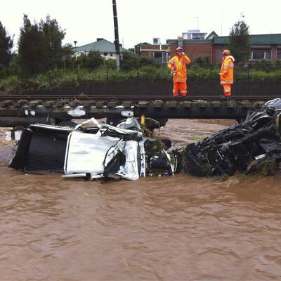 Hochwasser in Queensland, Australien