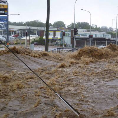 Hochwasser in Queensland, Australien