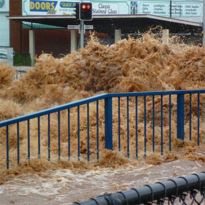 Hochwasser in Queensland, Australien