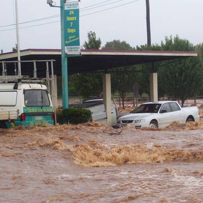 Hochwasser in Queensland, Australien