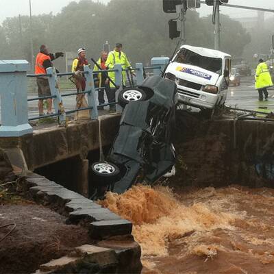 Hochwasser in Queensland, Australien