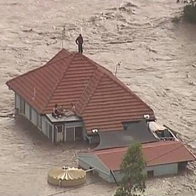 Hochwasser in Queensland, Australien