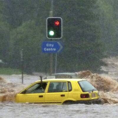 Hochwasser in Queensland, Australien