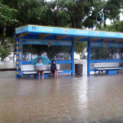Hochwasser in Queensland, Australien