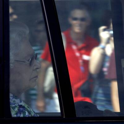 Jetzt ist auch das royale Familien-Oberhaupt da