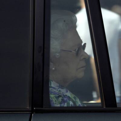 Jetzt ist auch das royale Familien-Oberhaupt da