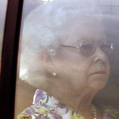 Jetzt ist auch das royale Familien-Oberhaupt da