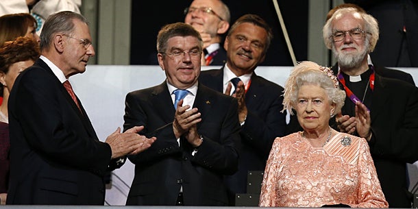 Olympia-Eröffnung der Superlative