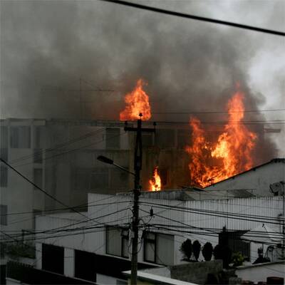 Flugzeugabsturz in Quito