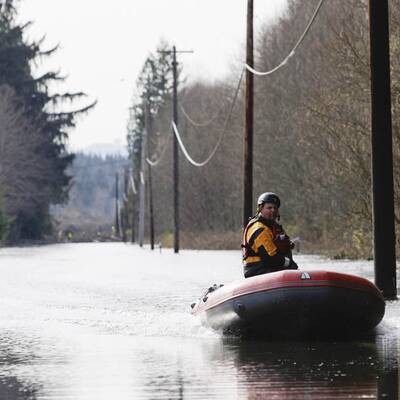 Erdrutsch in den USA